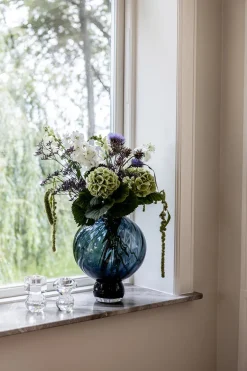 Meadow Swirl Vase - Blue Large