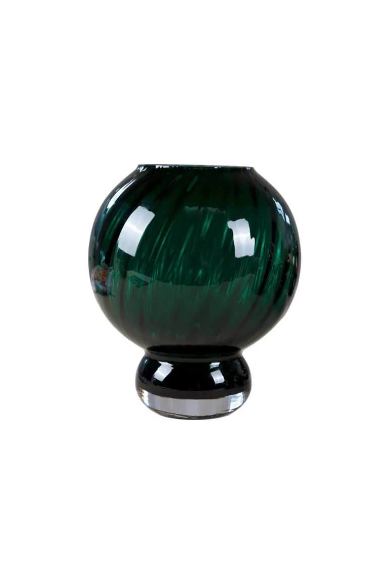 Meadow Swirl Vase - Green Small