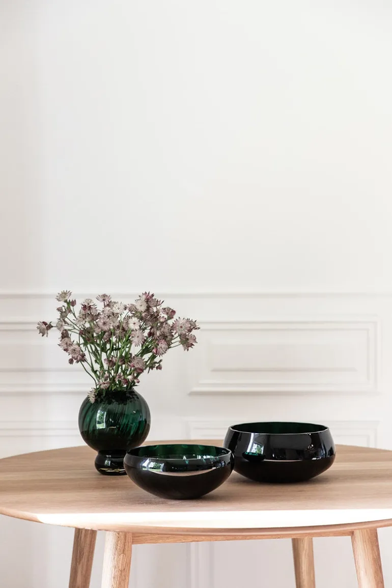 Meadow Swirl Vase - Green Small