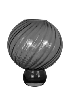 Meadow Swirl Vase - Grey Large