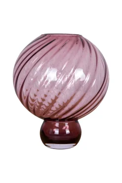 Meadow Swirl Vase - Plum Large