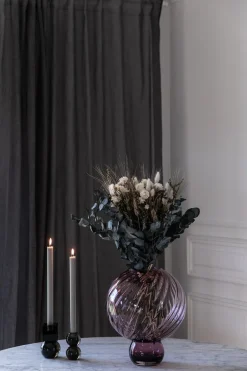 Meadow Swirl Vase - Plum Large