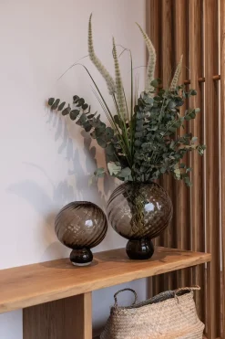 Meadow Swirl Vase - Topaz Large
