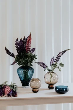 Meadow Swirl Vase - Topaz Small