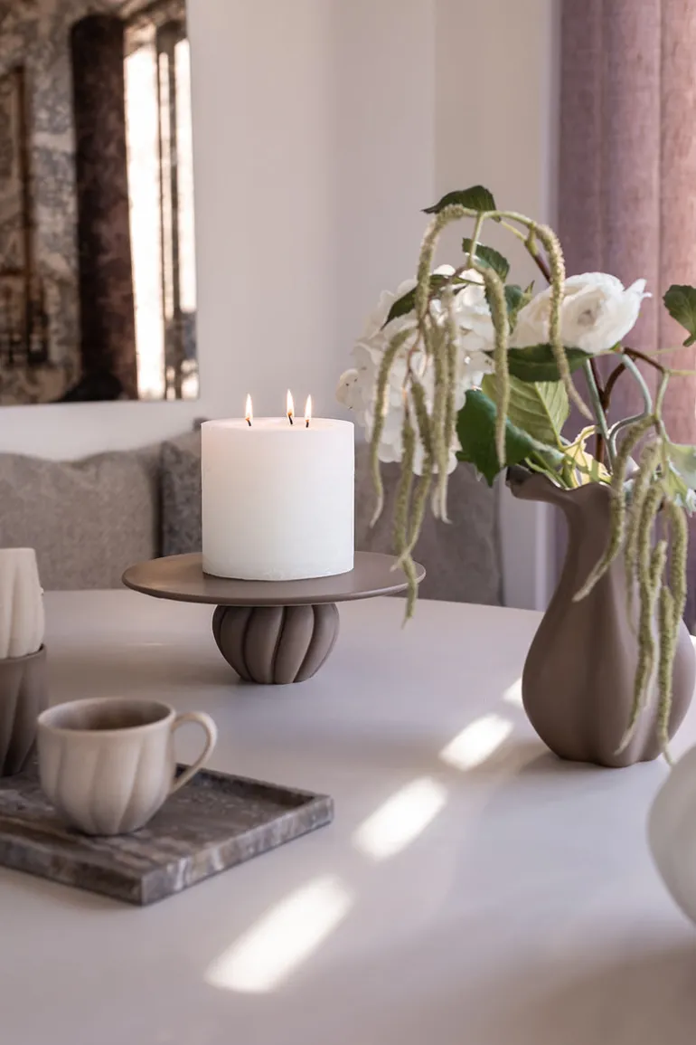 Nellie Cake Stand - Brown