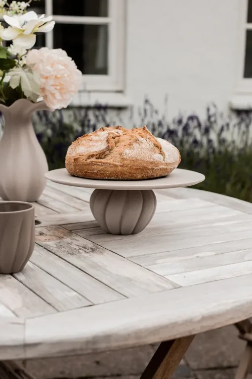 Nellie Cake Stand - Sand