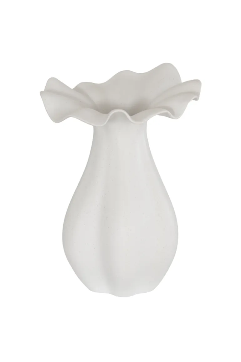 Nellie Vase - Off White Large