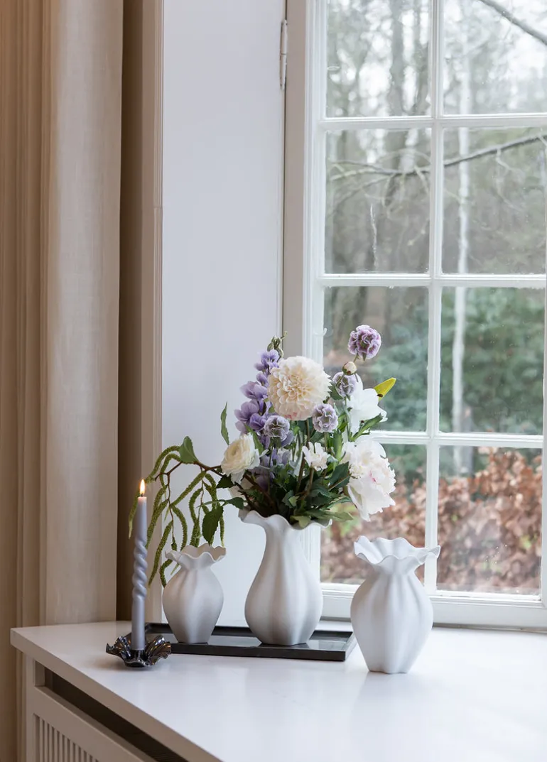 Nellie Vase - Off White Large