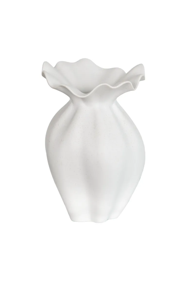 Nellie Vase - Off White Medium