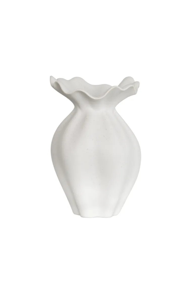 Nellie Vase - Off White Small