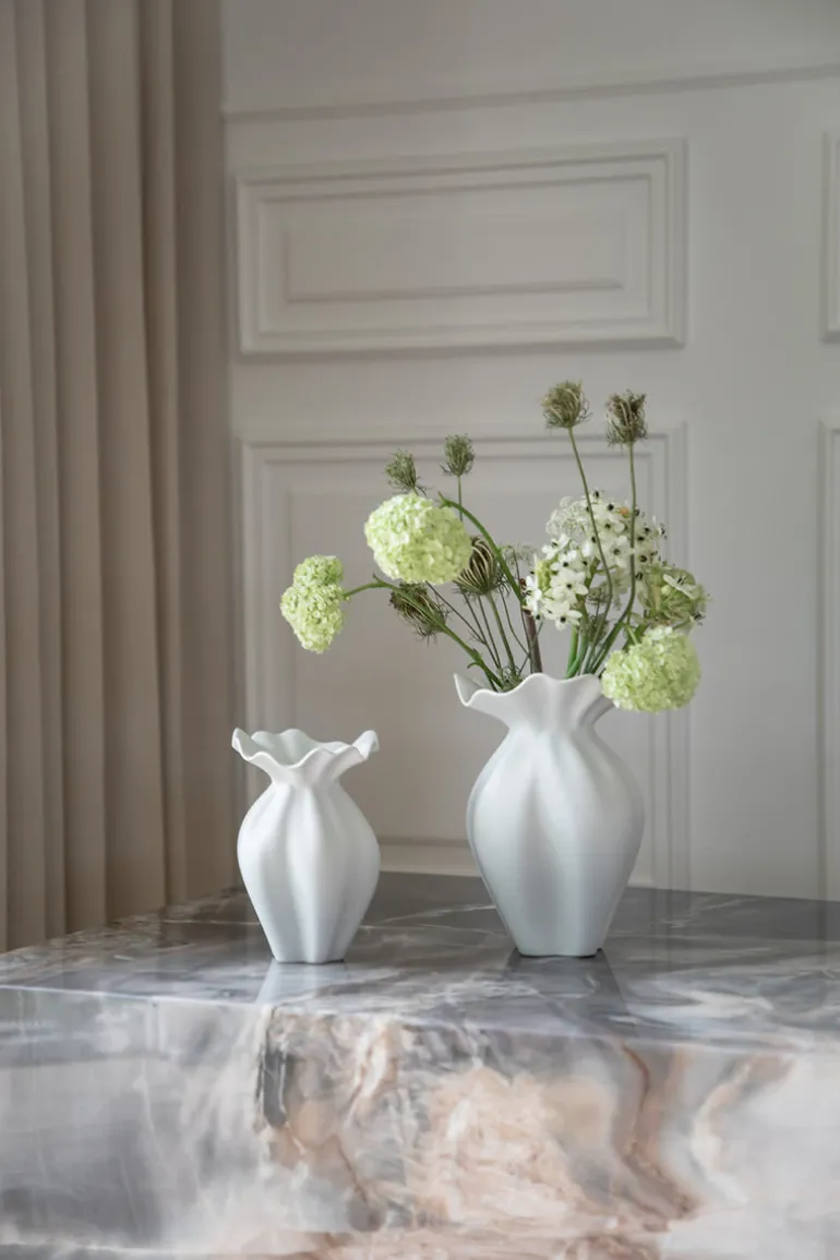 Nellie Vase - Off White Small