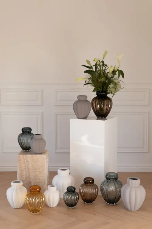 Penelope Vase - Grey Medium
