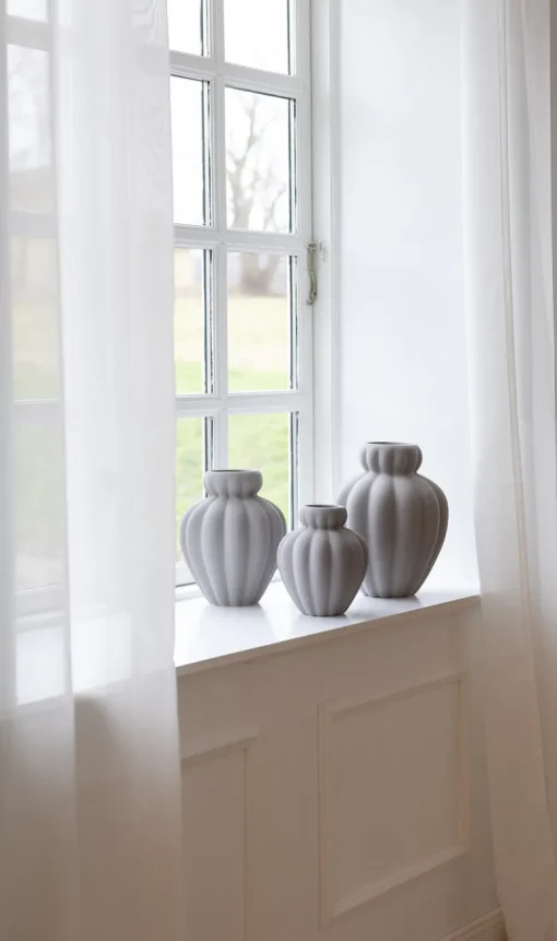 Penelope Vase - Grey Medium