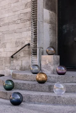 Sadie Vase - Line - Amber Medium