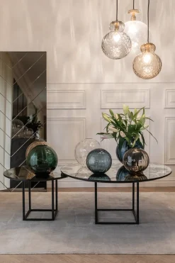 Sadie Vase - Line - Blue Small