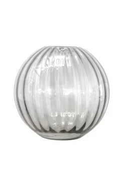 Sadie Vase - Line - Clear Medium