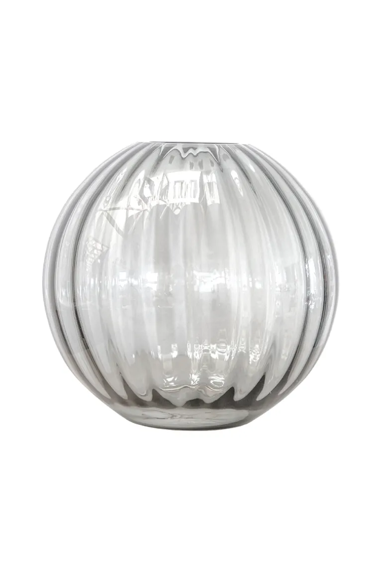 Sadie Vase - Line - Clear Medium