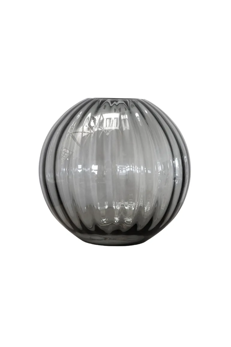 Sadie Vase - Line - Grey Small