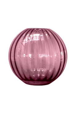Sadie Vase - Line - Plum Medium