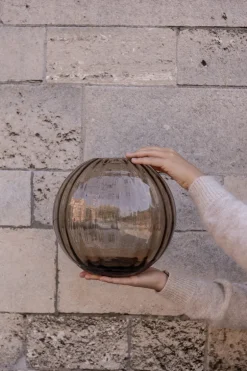 Sadie Vase - Line - Topaz Medium