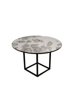 Shade Coffee Table - Silver Antique Small