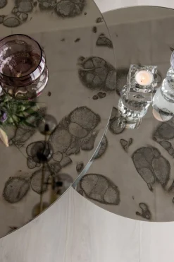 Shade Coffee Table - Silver Antique Large