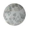 Shade Mirror - Silver Antique Round