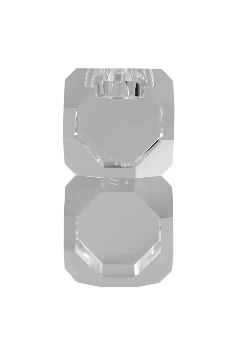 Sky T-Light Candle Holder - Clear Stacked