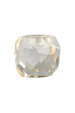 Storm T-Light Candle Holder - Champaign Single