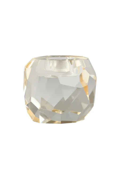 Storm T-Light Candle Holder - Champaign Single