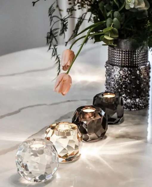 Storm T-Light Candle Holder - Champaign Single