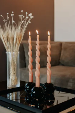 The Curly Candle Collection - Packed with 4 Pieces per box - Canyon Candy Fully Curled