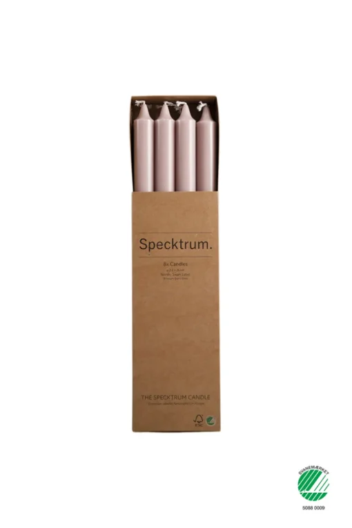 The Extravagant Candle - Nordic Swan Ecolabel - 8 Pieces - Blossom Blush