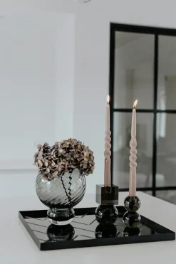 The Glossy Candle Collection - Packed with 4 pieces per box - Power Powder Middle Curled