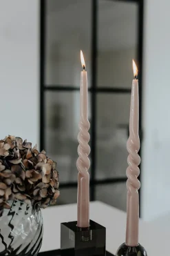 The Glossy Candle Collection - Packed with 4 pieces per box - Power Powder Middle Curled