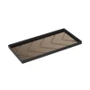 The Herringbone Tray - Bronze Medium