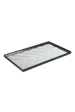 The Herringbone Tray - Clear Large