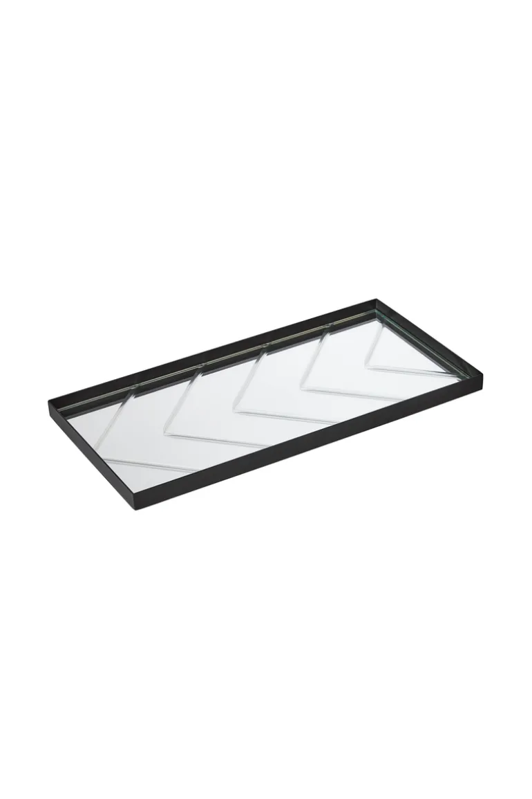 The Herringbone Tray - Clear Medium
