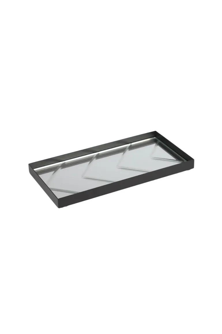 The Herringbone Tray - Clear Small