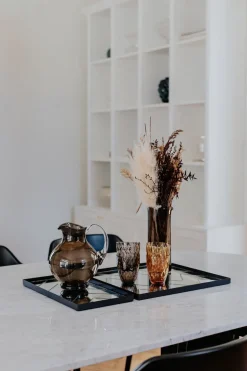 The Herringbone Tray - Clear Medium