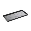 The Herringbone Tray - Grey Medium