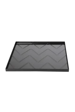 The Herringbone Tray - Grey Square