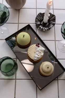 The Herringbone Tray - Grey Small