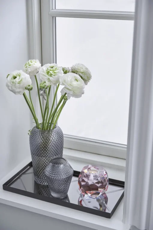 The Herringbone Tray - Grey Medium