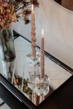 The Pearl Candle Collection - Packed with 4 Pieces per box - French Pearl Fully Curled