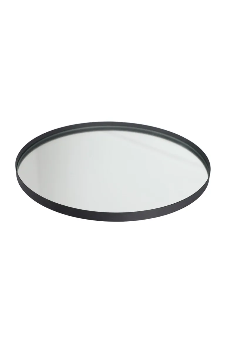 The Round Mirror Tray - Clear