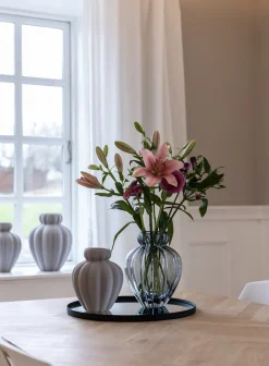 The Round Mirror Tray - Clear