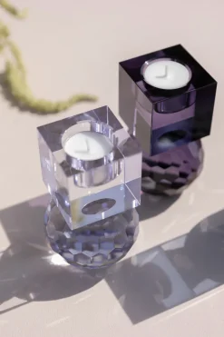 The Shadow T-light - Black Purple