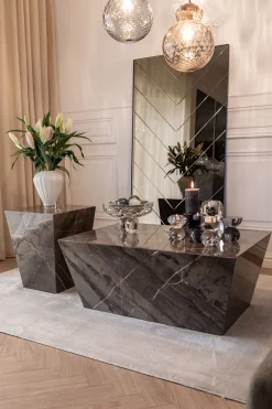 Thunder Marble Table - Thunder Coffee Table