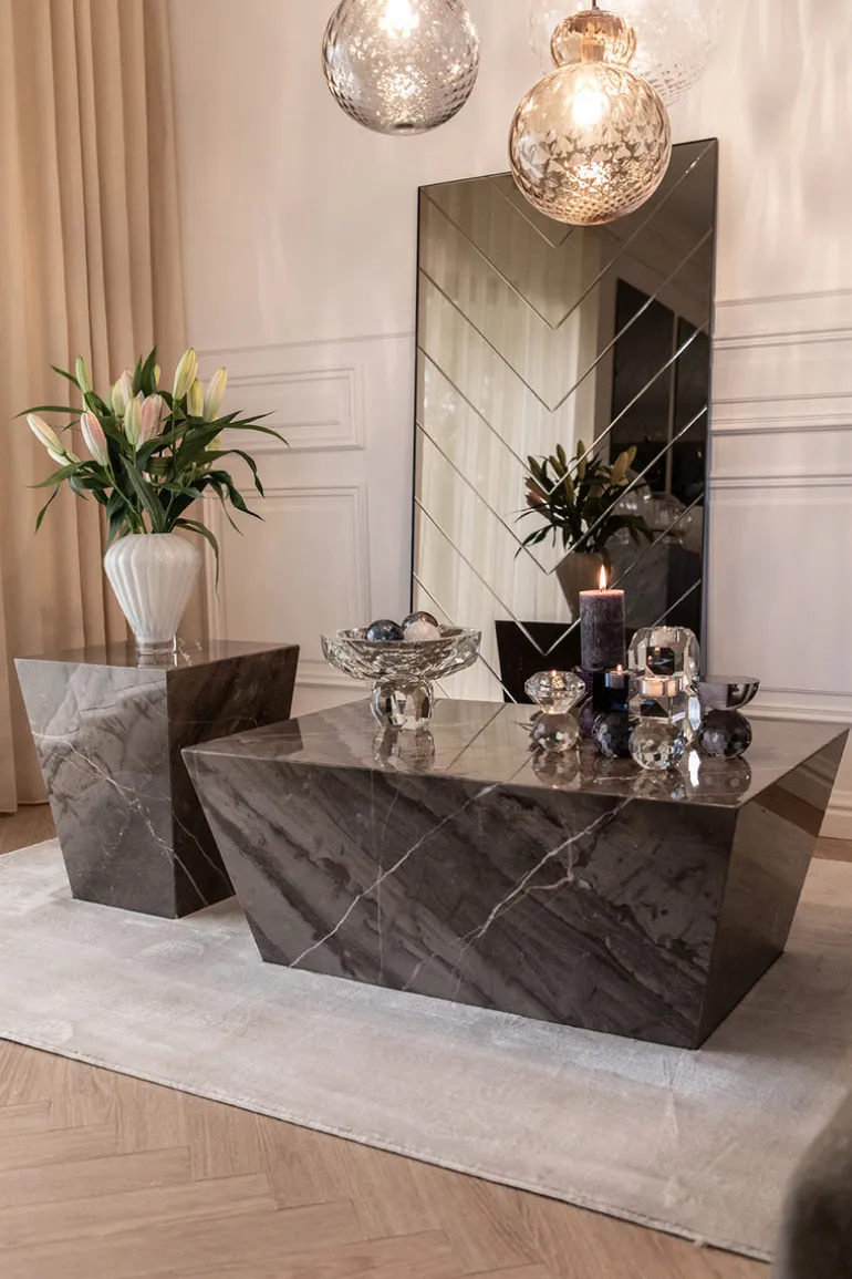 Thunder Marble Table - Thunder Coffee Table